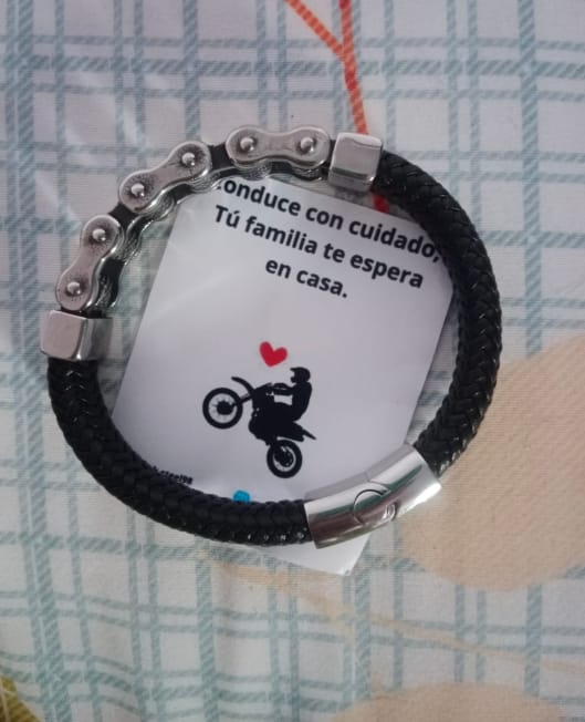 Customer photo review of Pulsera Bike Rider⛓️