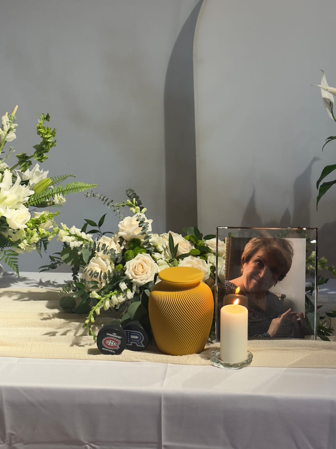 Customer photo review of Elm Urn