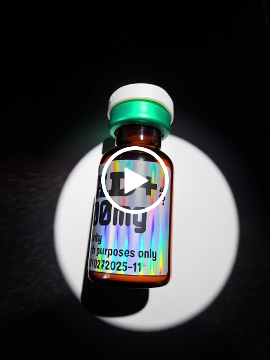 Customer video review of Hologram Label Paper for M2/M3, Suitable for Medicine Bottle Labeling