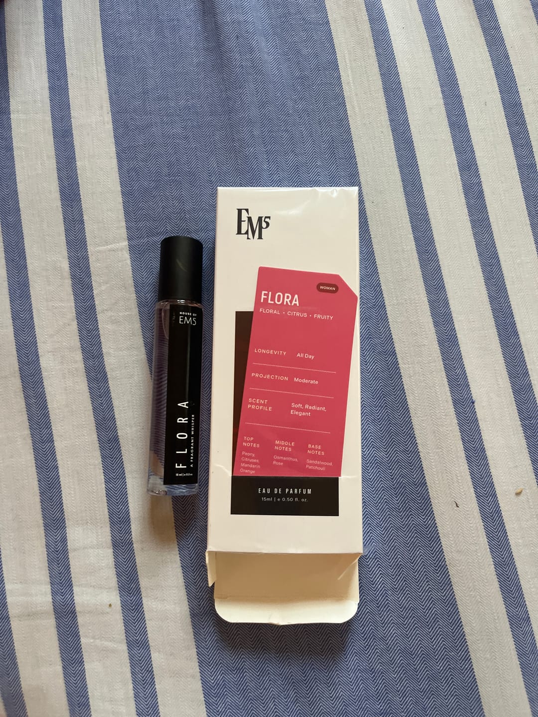 Customer photo review of Flora | Eau De Parfum