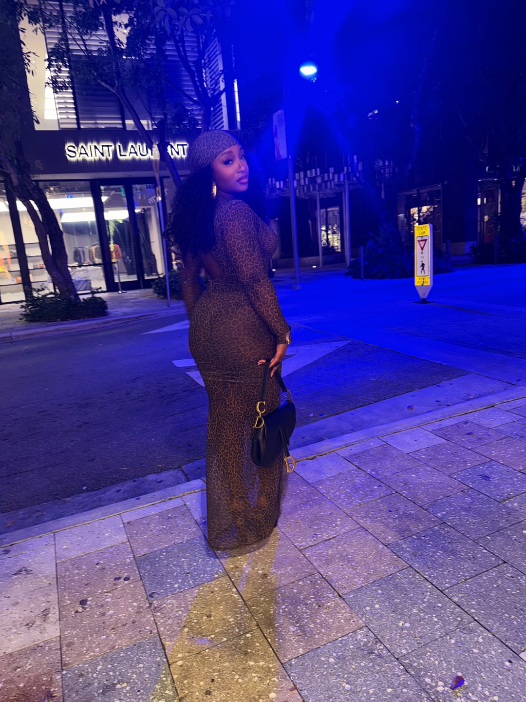 Customer photo review of Angie Dress - Leoapard