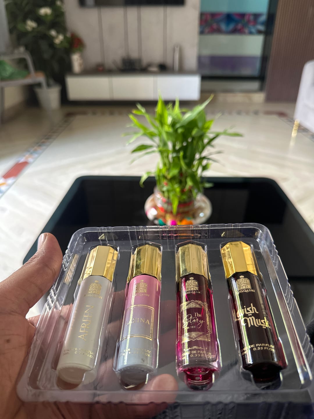 Customer photo review of Perfume Gift Set For Women 4 Pcs Set of Premium Perfume Spray
