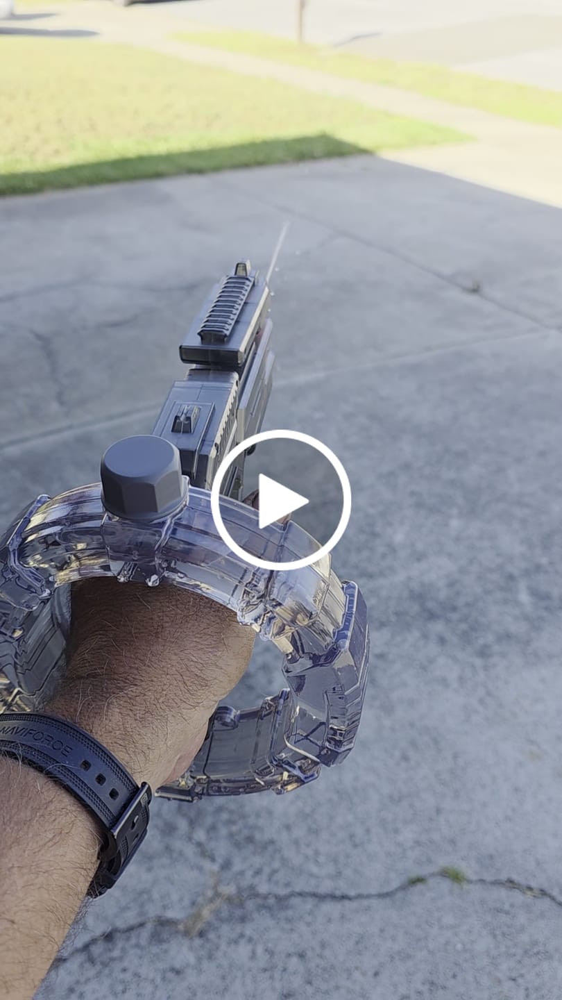 Customer video review of The SplashyGun