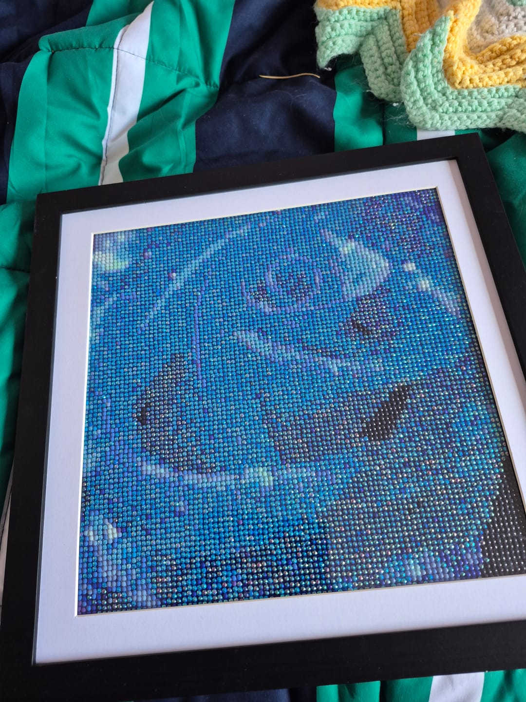 Customer photo review of Full Drill - 5D DIY Diamond Painting Kits Beautiful Blue Rose