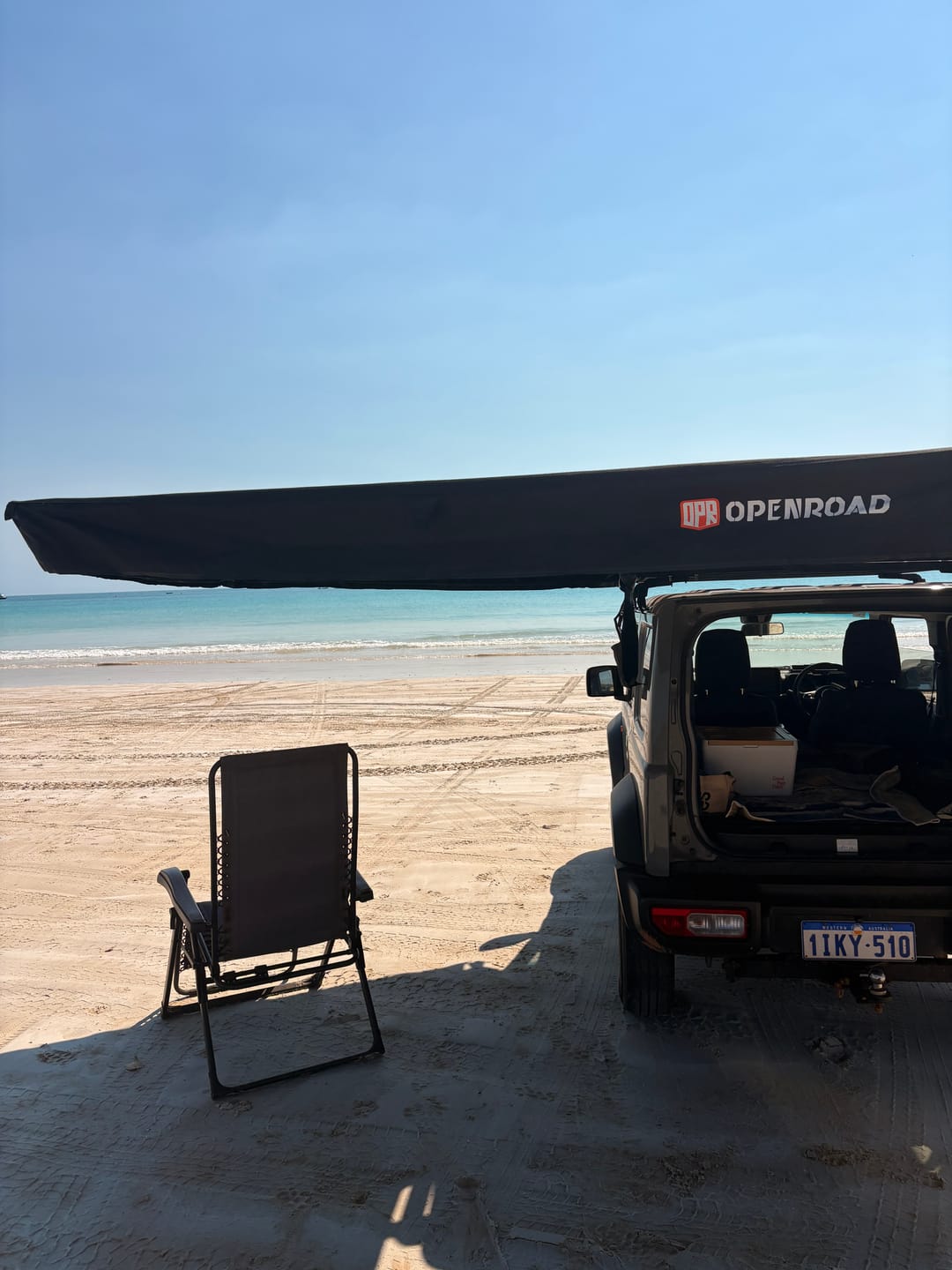 Customer photo review of OPENROAD  270 Free Standing Awning for Camping