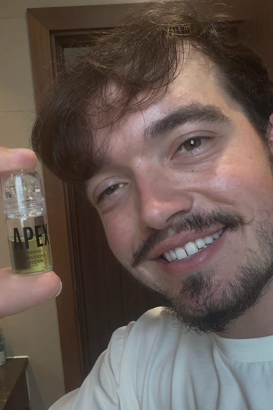 Customer photo review of Apex Hair Growth System