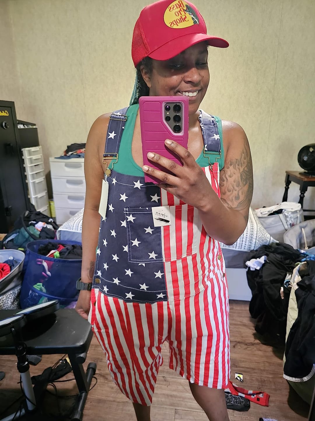Customer photo review of ✨50% Off Exclusive✨Independence Day Flag Couple's Suspenders