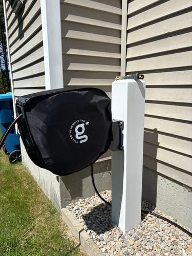 Customer photo review of Hose Reel Cover