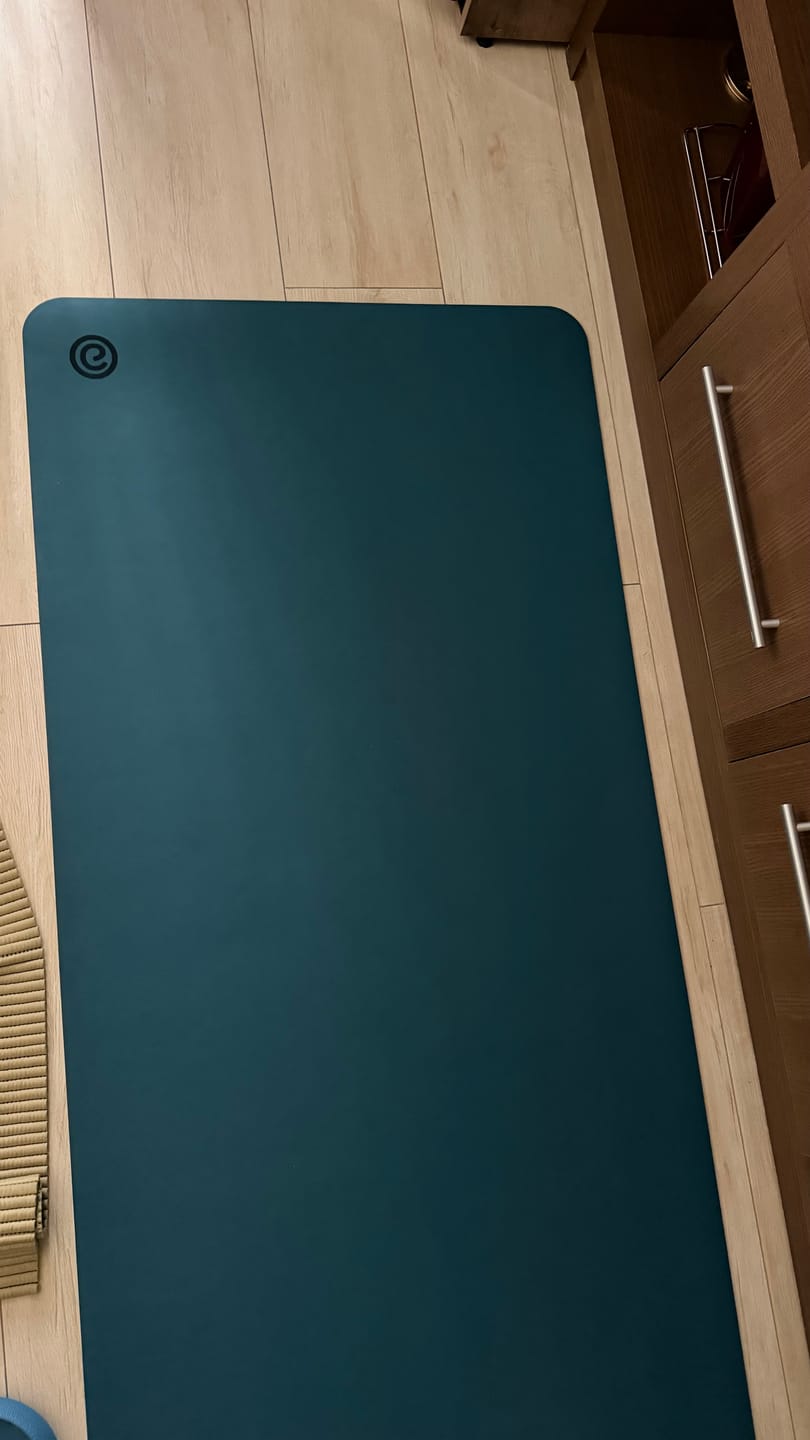 Customer photo review of Tapete de Yoga em PU | PRO 4mm