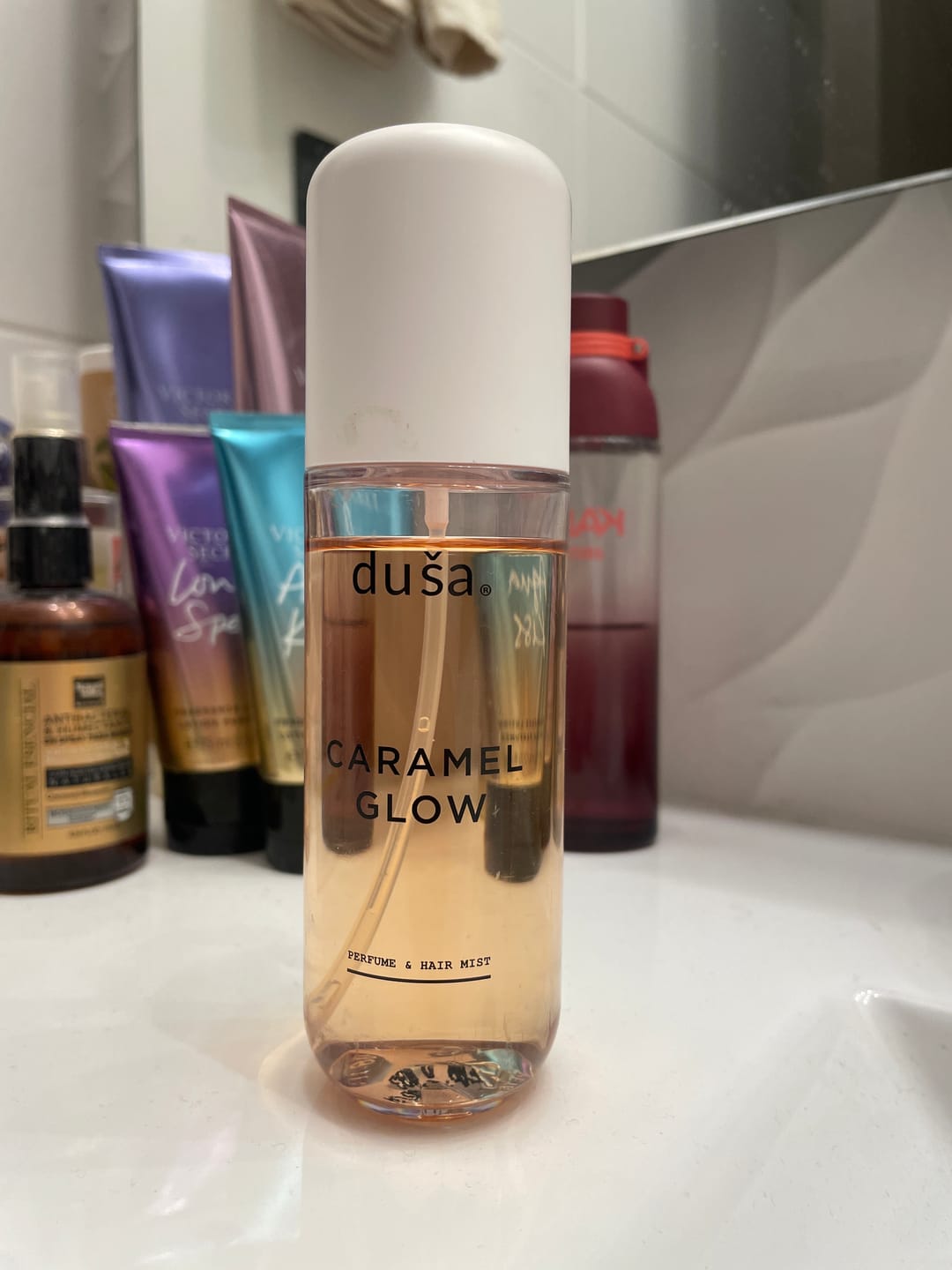 Customer photo review of Caramel Glow - Perfume  Mist Cuerpo & Cabello - 100 ml