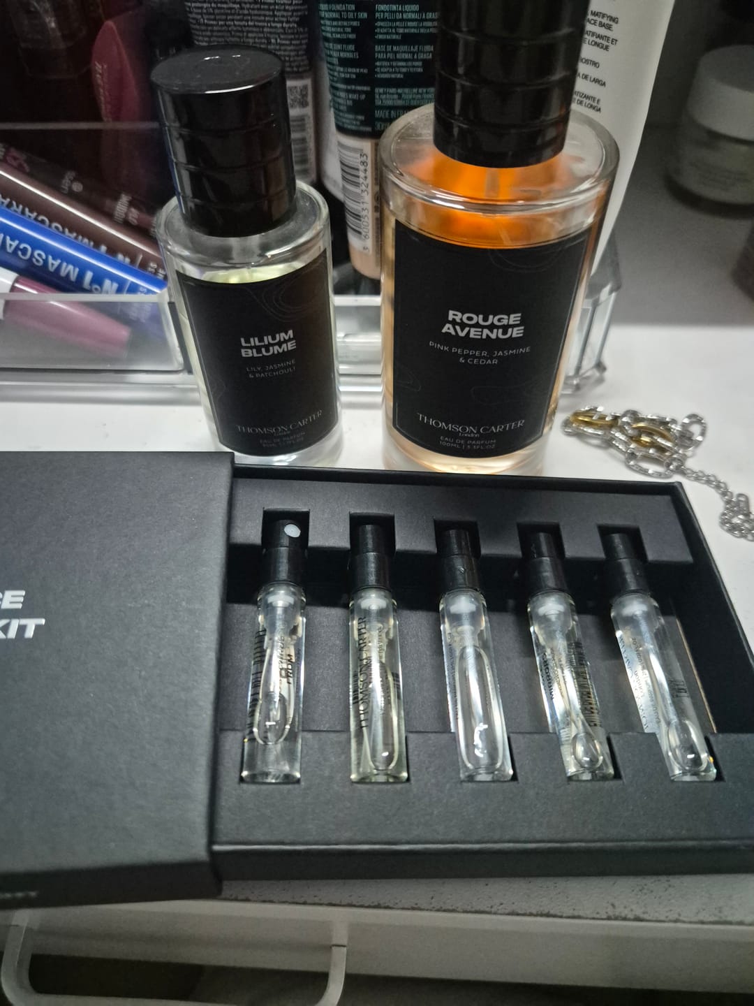 Customer photo review of Fragrance Discovery Kit | 5x 2ml | Eau de Parfum