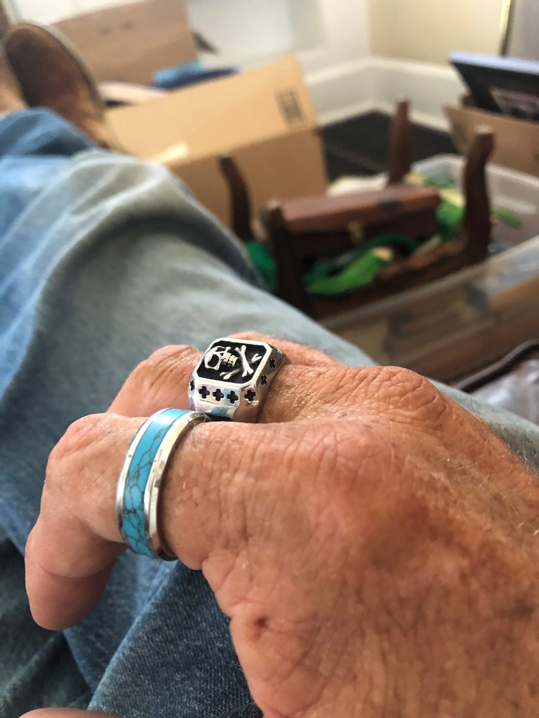 Customer photo review of TURQUOISE BAND.