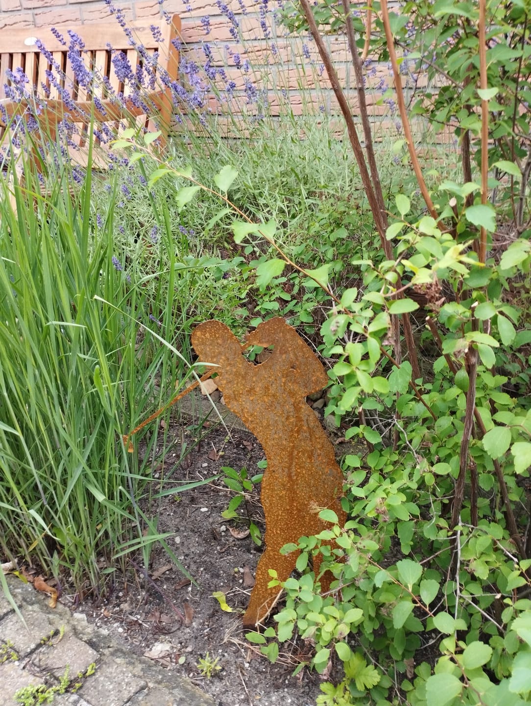 Customer photo review of Gartenstecker Golfer