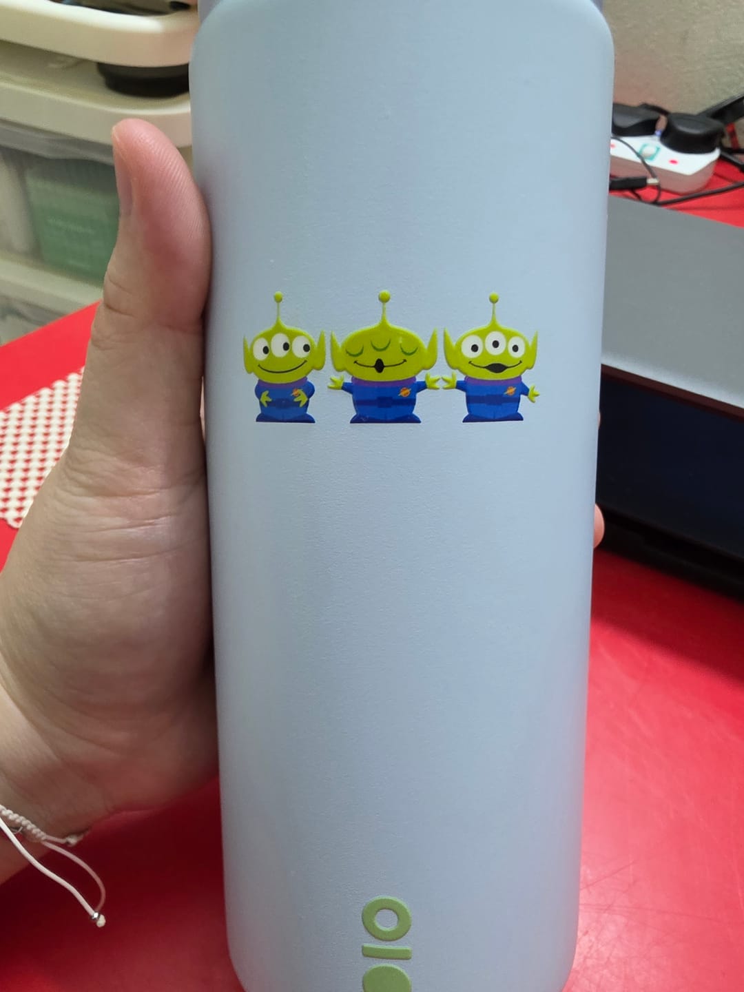 Customer photo review of Toy Story Inseparable Pals Ace Bottle Medium