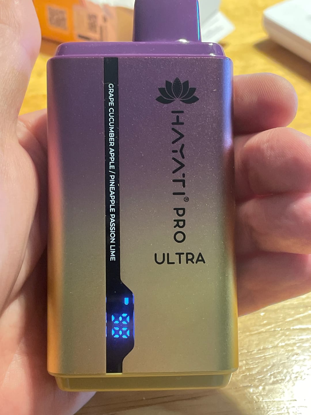 Customer photo review of Hayati Pro Ultra 15000 Puffs Disposable Vape