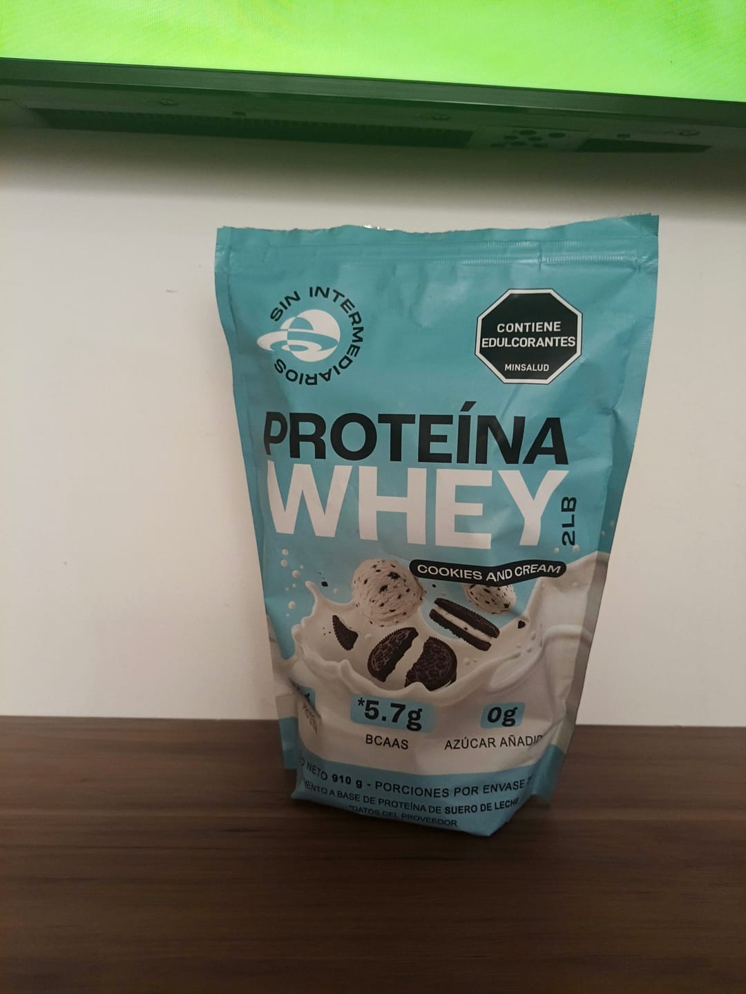 Customer photo review of Proteína Whey - Vainilla
