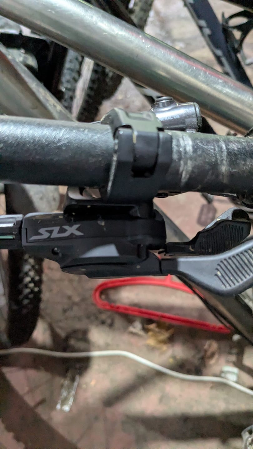 Customer photo review of Shimano SLX M7100 Right Hand Shifter - 12 Speed