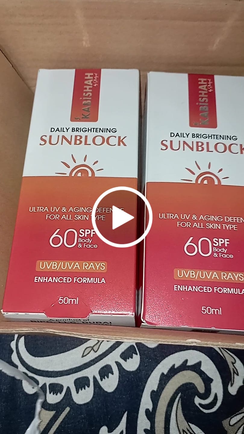 Customer video review of LuminaGuard Daily Brightening Sunblock Double Pack Bundle.