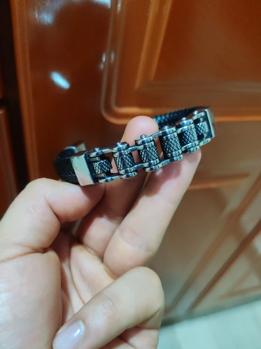 Customer photo review of Pulsera Bike Rider⛓️