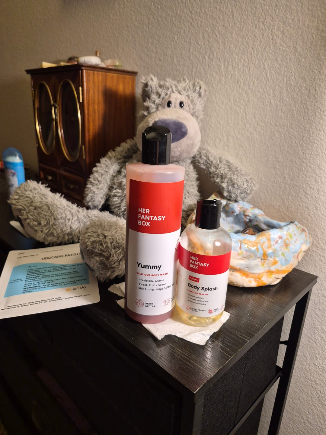Customer photo review of Yummy Organic Body Wash - Hydrating & Juicy Daily Use