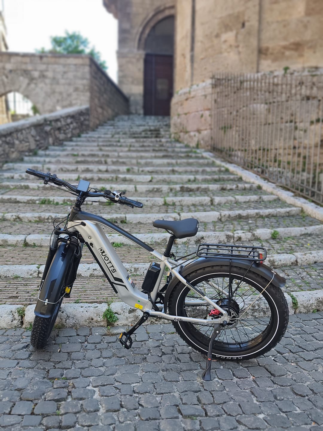 Customer photo review of Cycling Pack(Free gifts with E-bike purchase,includes mudguards,rear rack and phone holder bag)