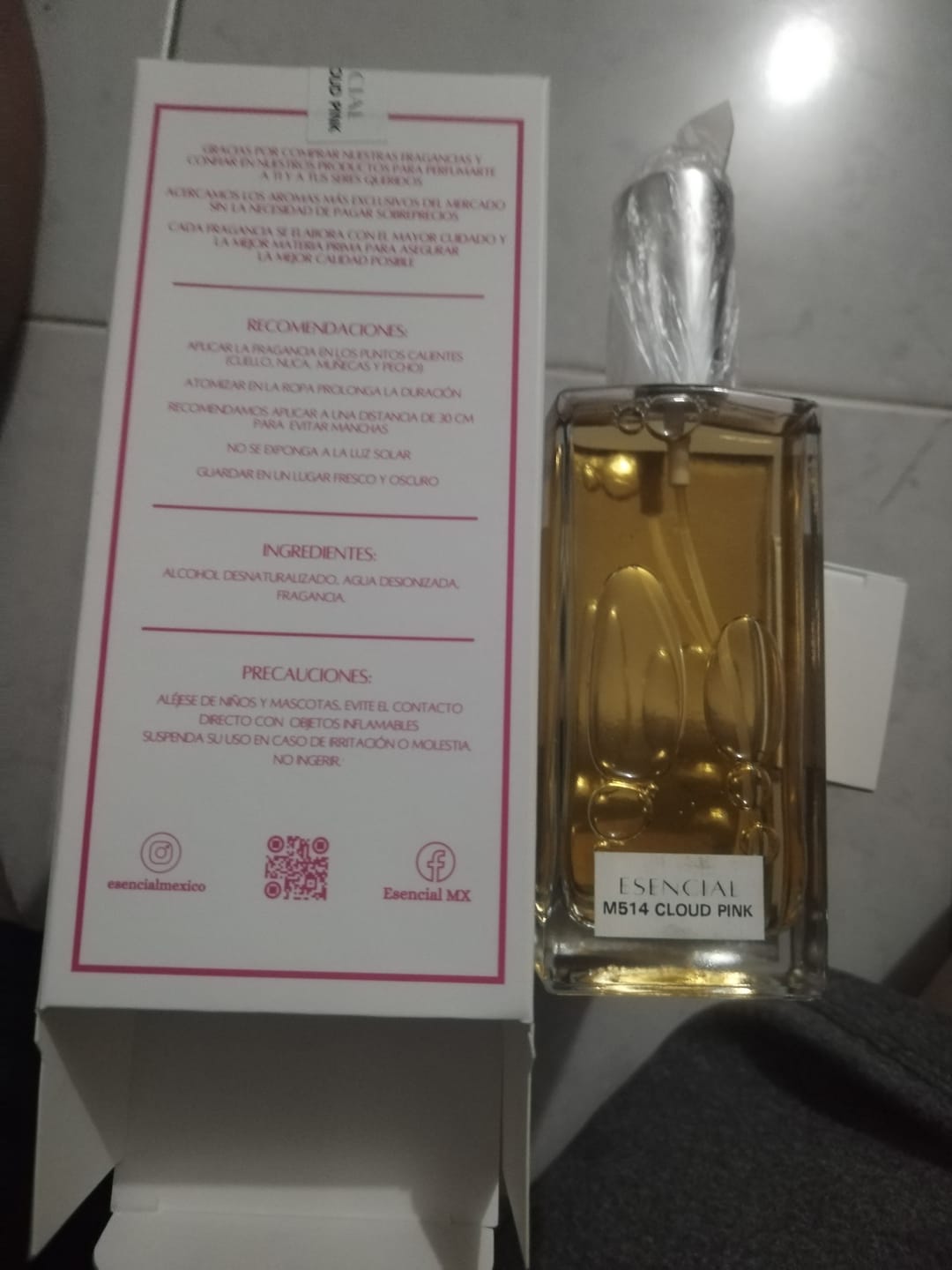 Customer photo review of M514 Inspirado en: Cloud Pink - Ariana Grande