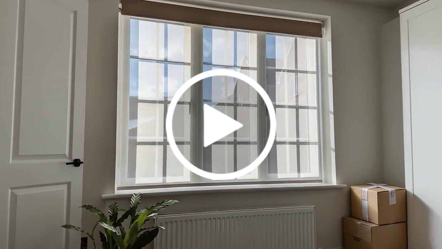 Customer video review of Smart Motorized Dual Shades – Light Filtering & Blackout