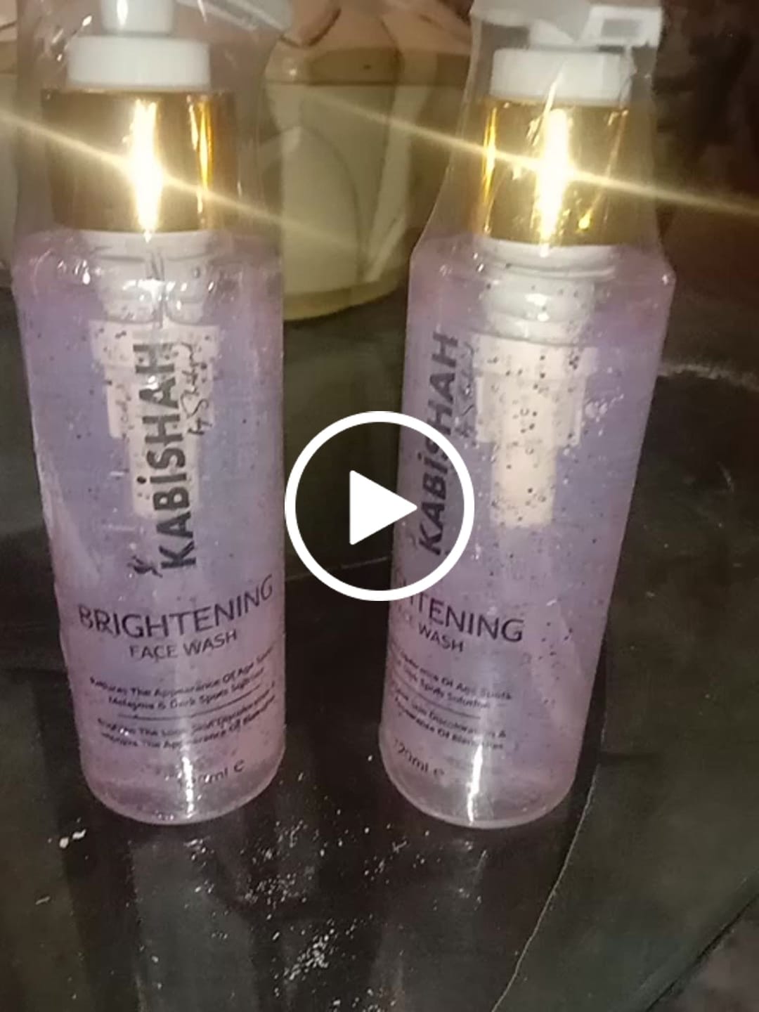 Customer video review of LuminaBright Whitening Face Wash Double Pack: Duo Glow