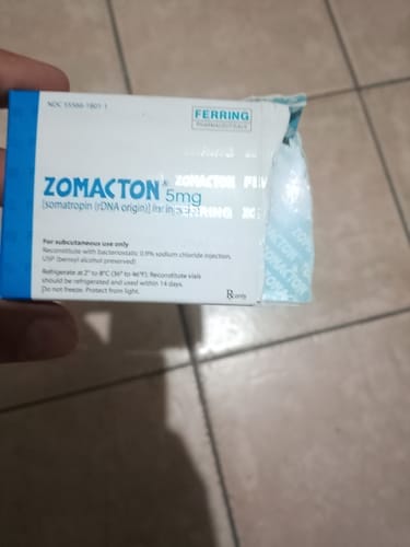 Customer photo review of ZOMACTON | Hormona de crecimiento (Somatropina) 15ui