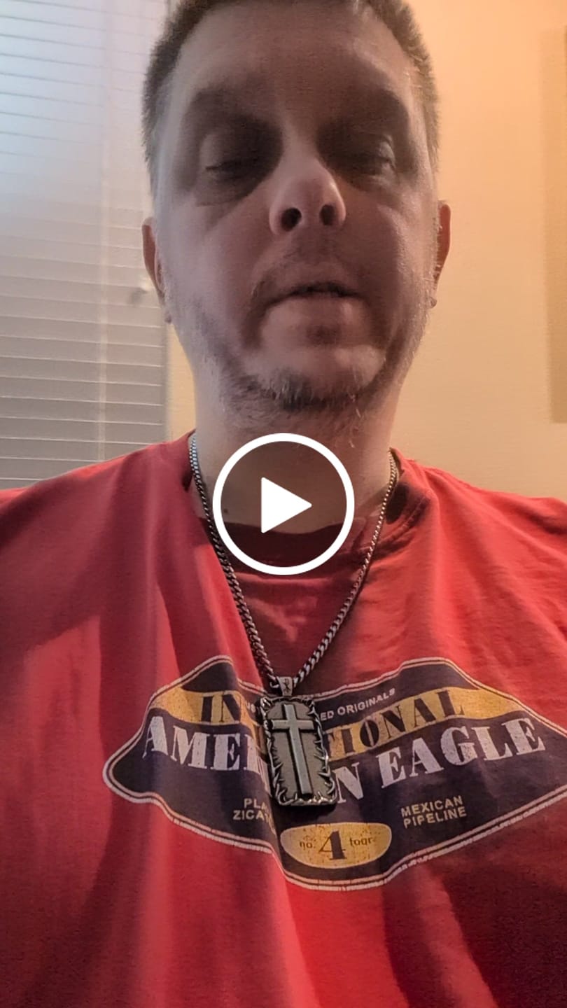 Customer video review of Special Military Appreciation Month Offer - The Lord’s Prayer Crown of Thorns Necklace - Helps Pair Veterans With A Service Dog Or Shelter Dog
