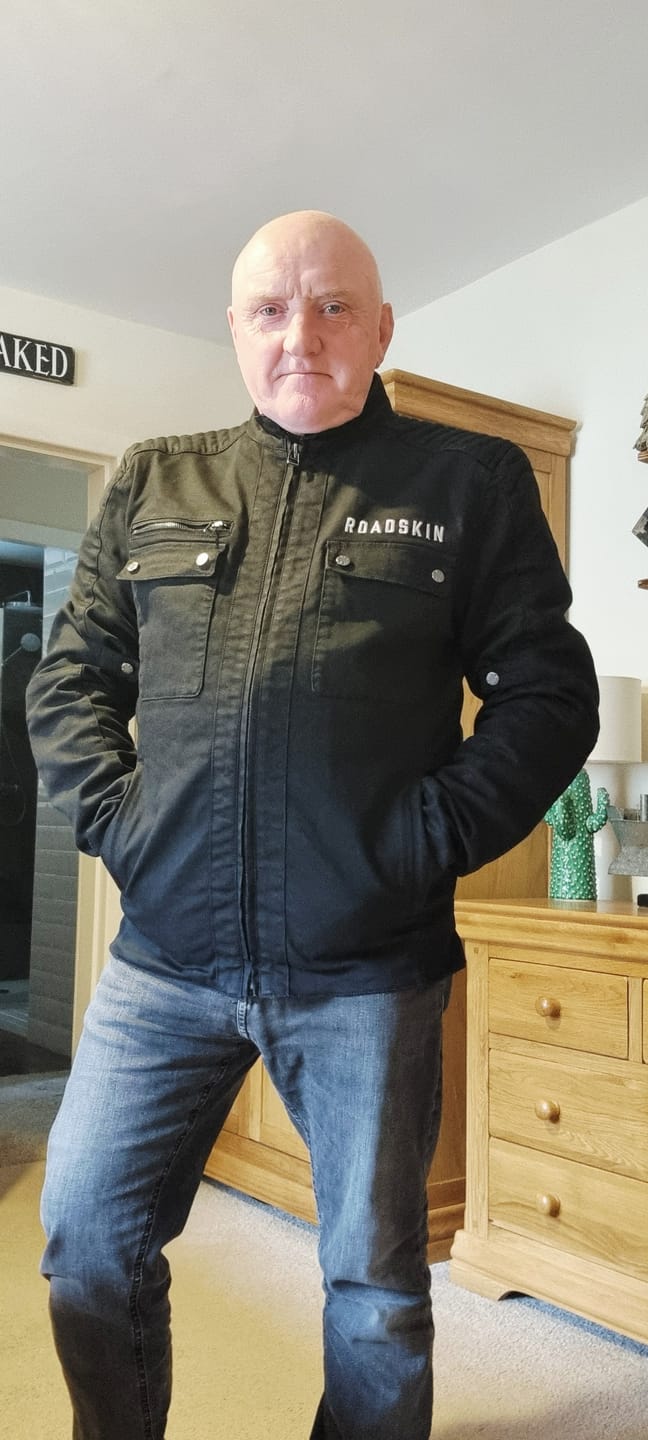 Customer photo review of Roadskin® Dakota: AA Rated Armoured Summer Motorcycle Jacket