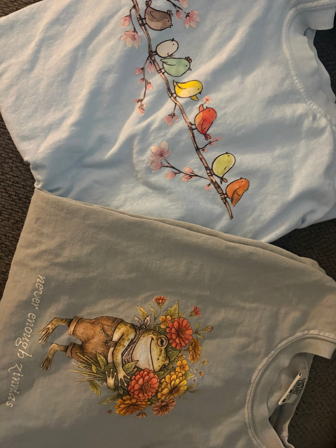 Customer photo review of Blossom Buddies T-Shirt