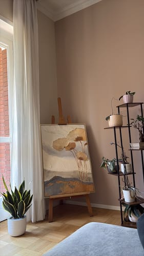 Customer review photo for Plaster Art Texture Painting #SG481