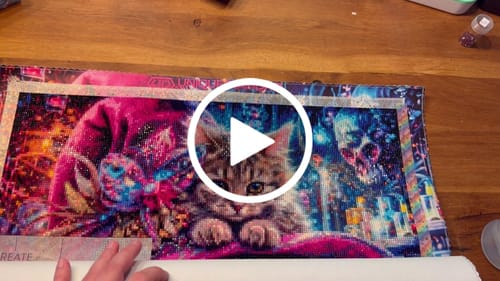 Customer video review of 5D Diamond Painting – Magical Apprentice