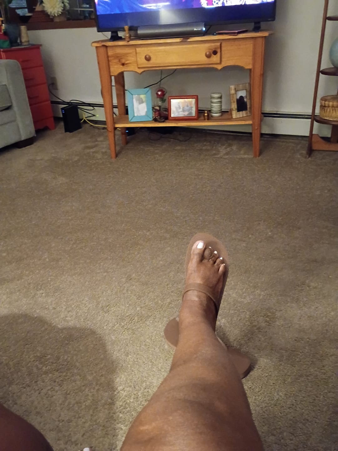Customer photo review of Gurus Flip-Flops - Beige