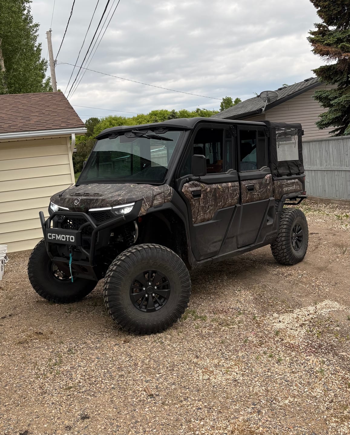Customer photo review of CFMoto UForce U10 PRO — 2.5in Lift Kit