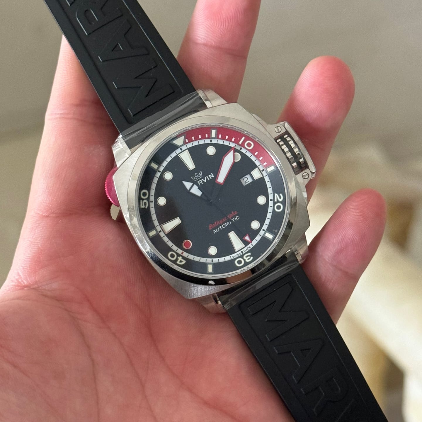 Customer photo review of Bathyscaphe Automatic Diver
