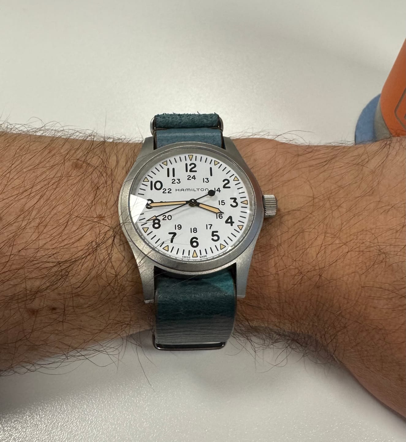 Customer photo review of Acqua Blue Single-Piece