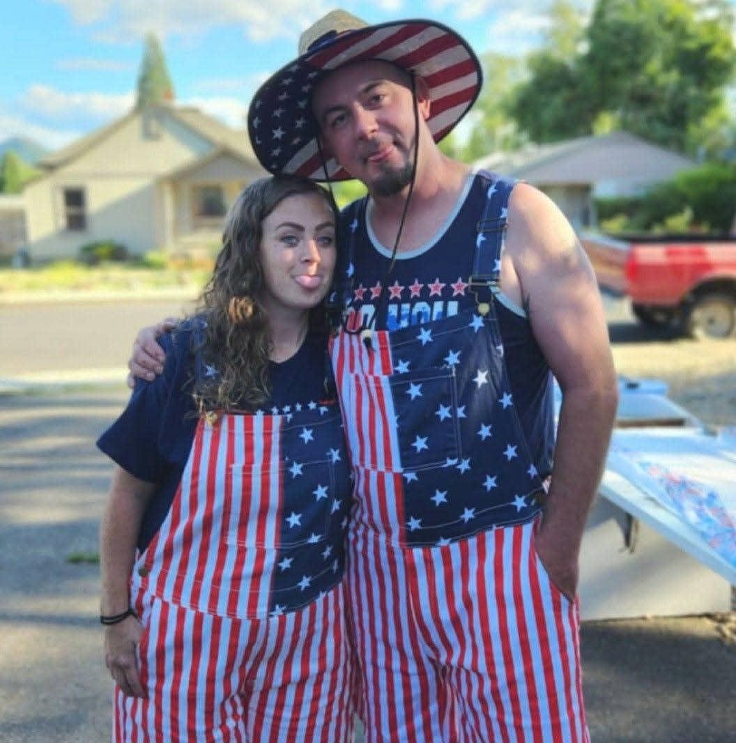 Customer photo review of ✨50% Off Exclusive✨Independence Day Flag Couple's Suspenders