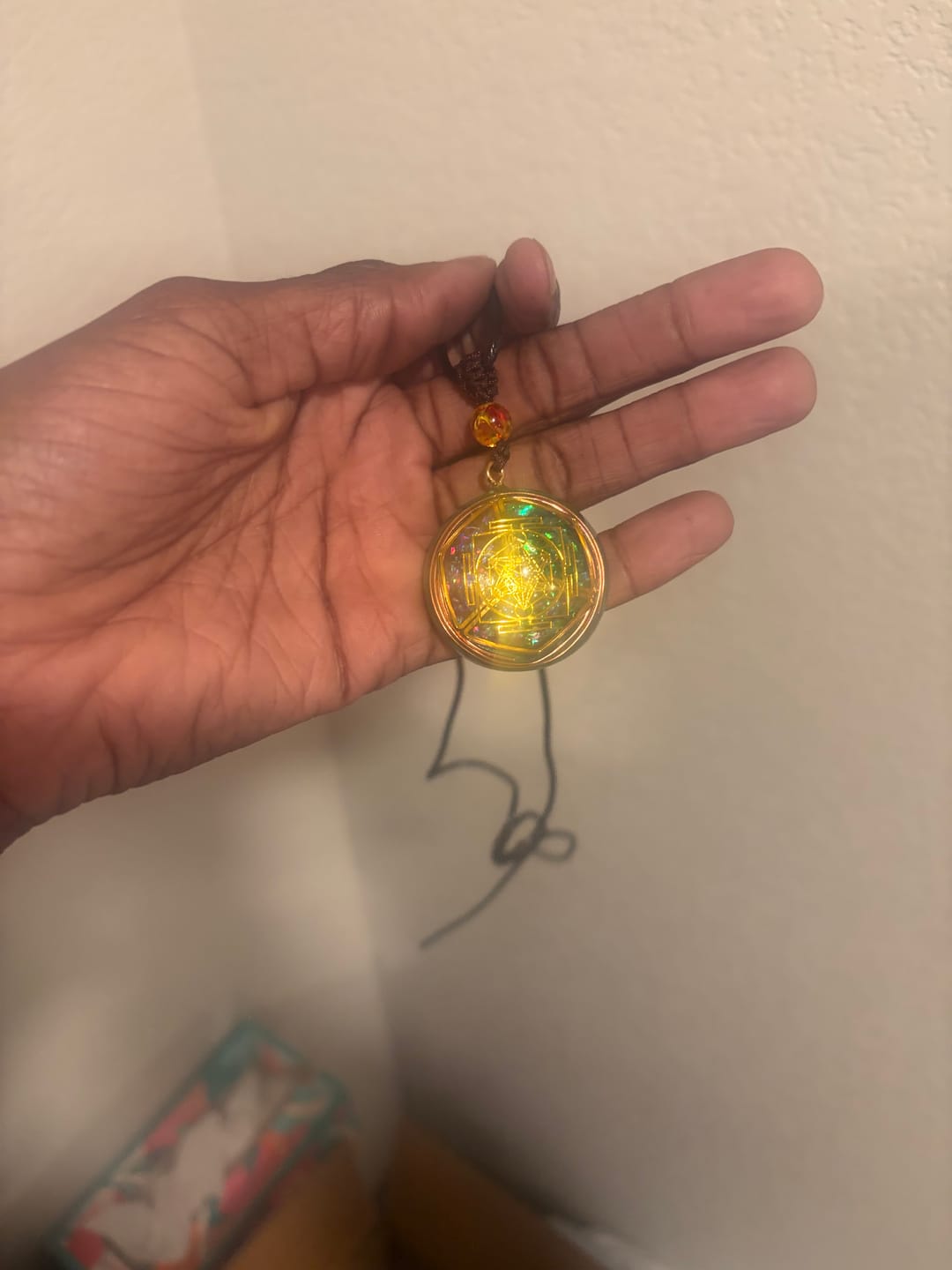 Customer photo review of Magnetic Energy Talisman