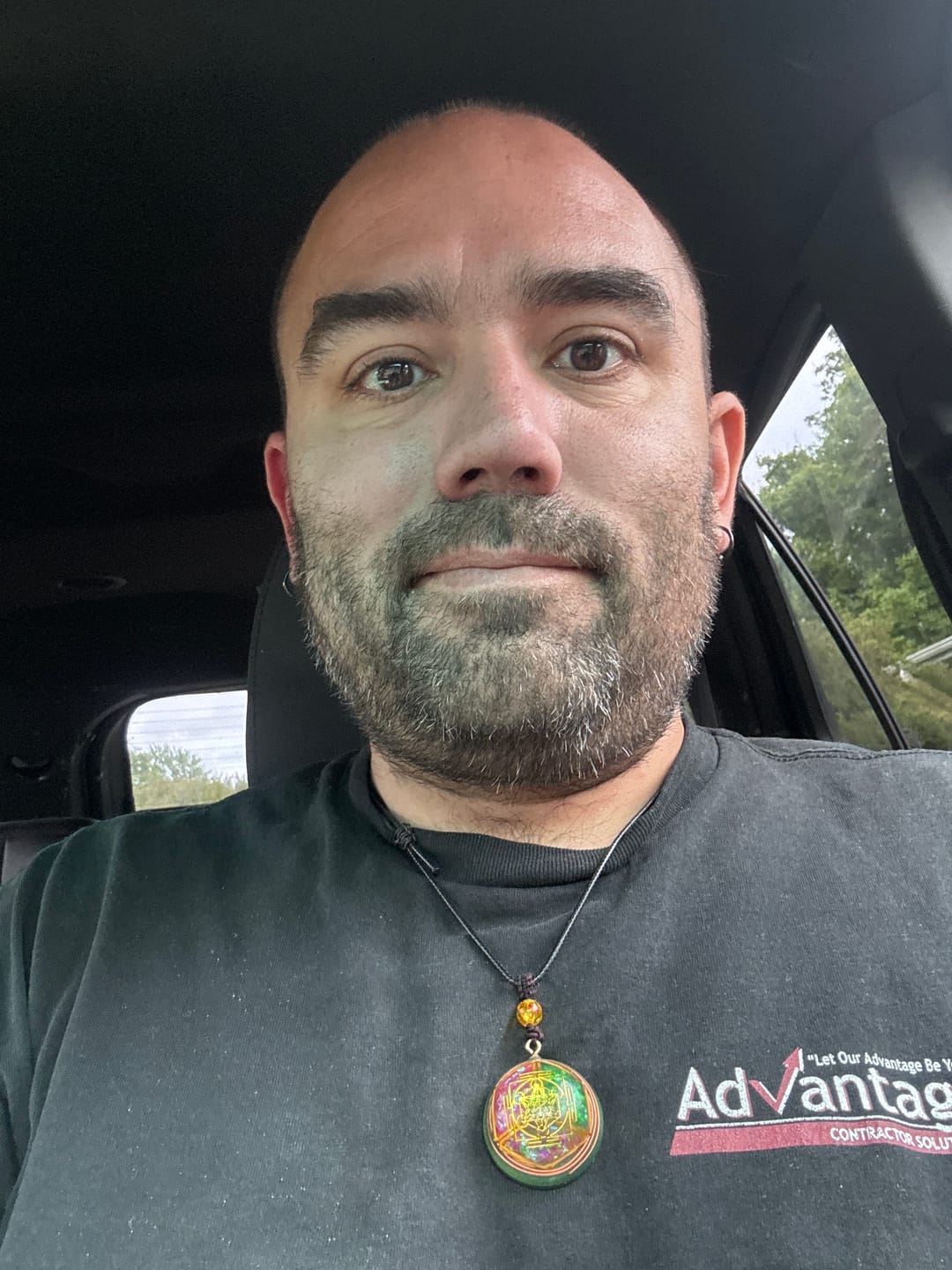 Customer photo review of 2x Magnetic Energy Talismans (1+1 Half Price BUNDLE)