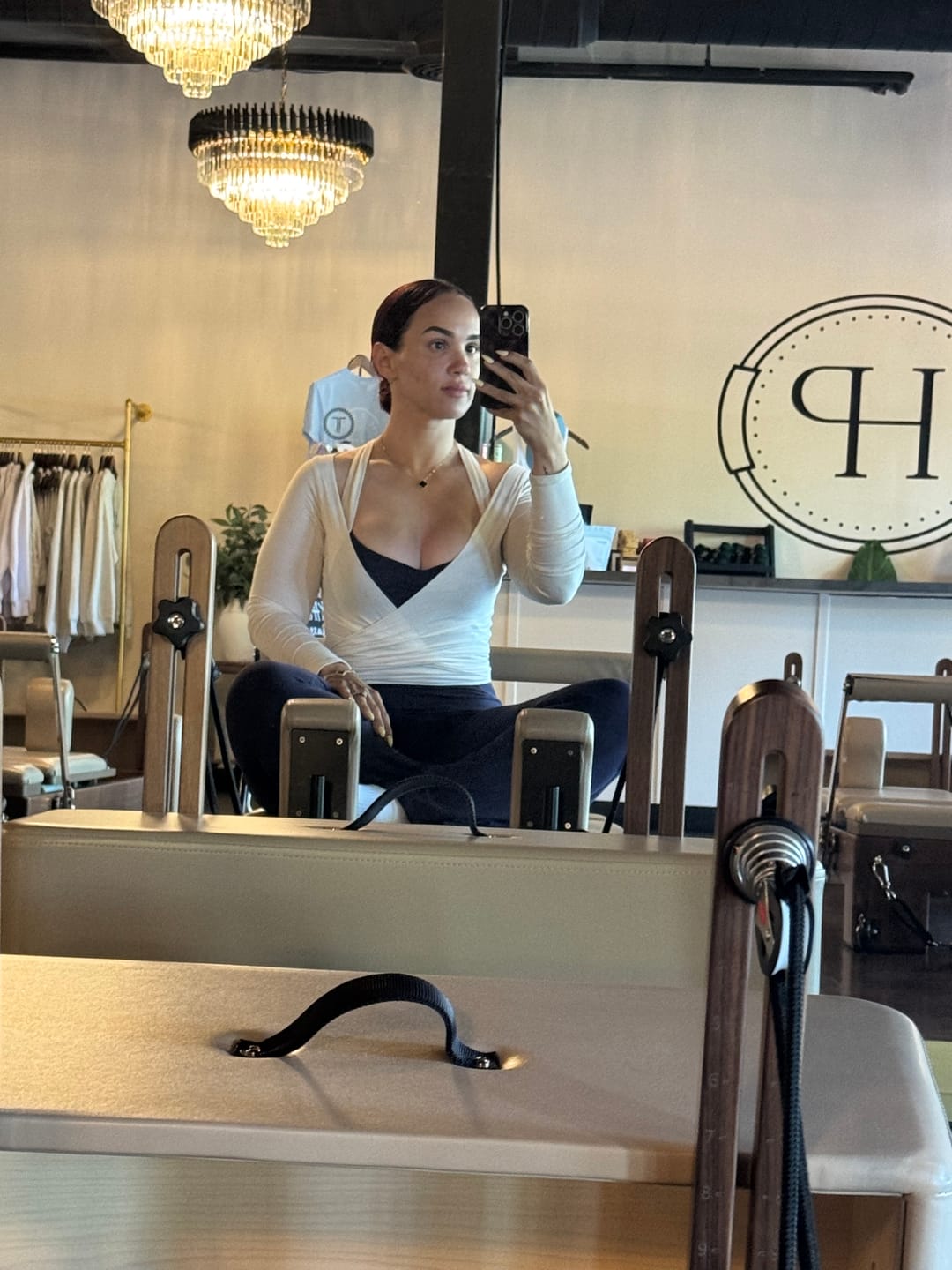 Customer photo review of The Ballet Wrap / Cream