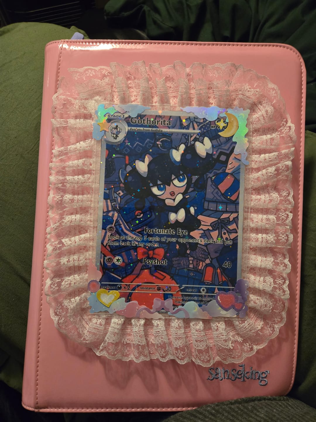 Customer photo review of Coral Binder Series - PU Leather Zipper 9-Pocket Coral Pink