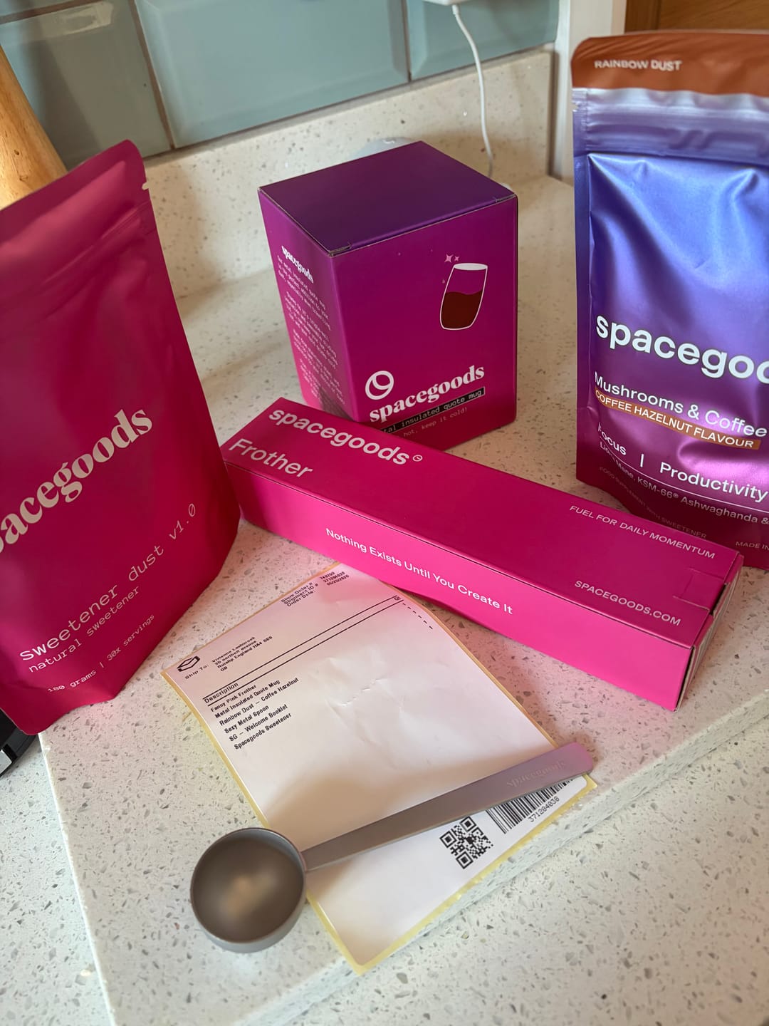 Customer photo review of rainbow dust - starter kit