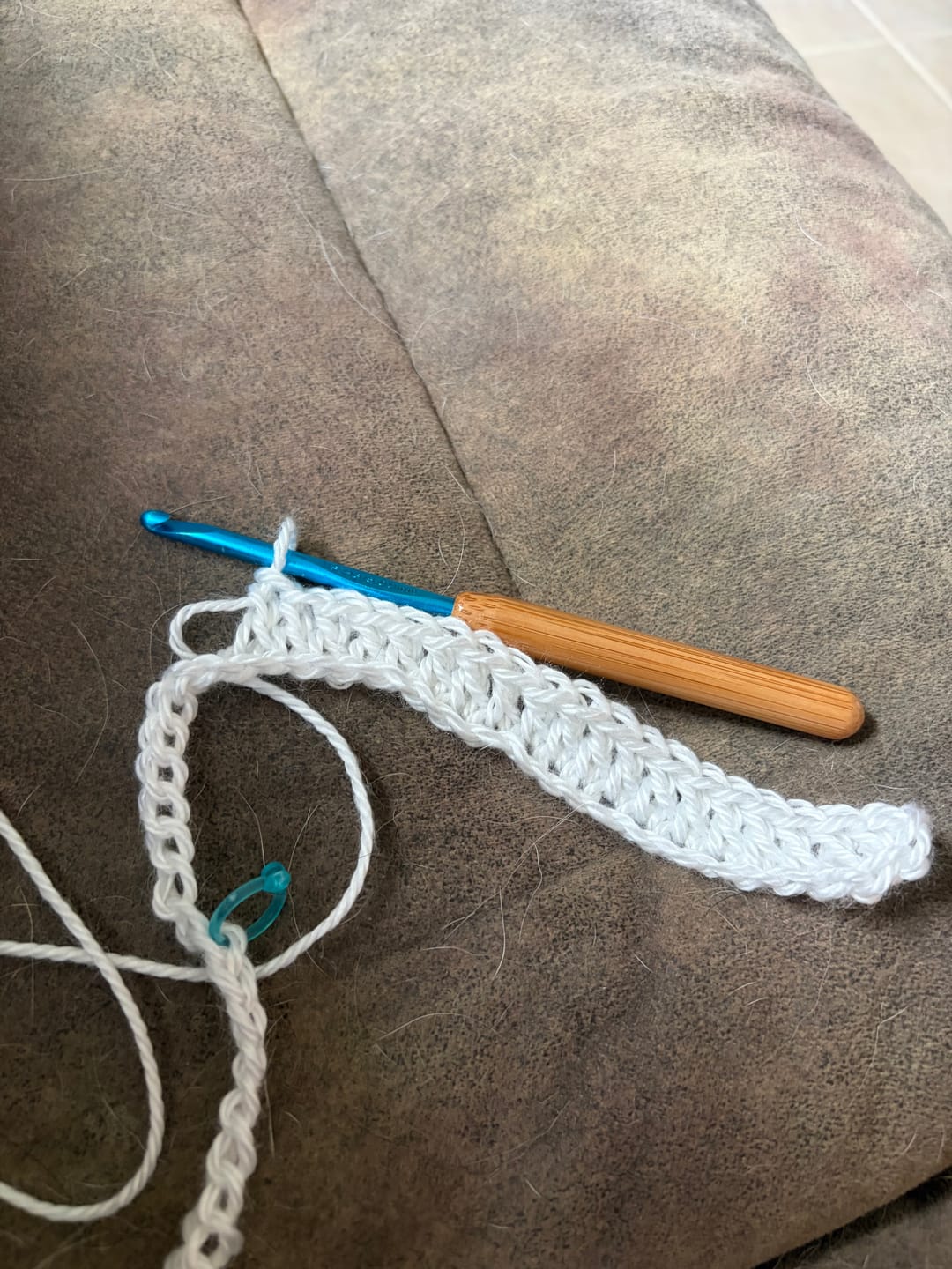Customer photo review of Hooks & Needles Subscription Box