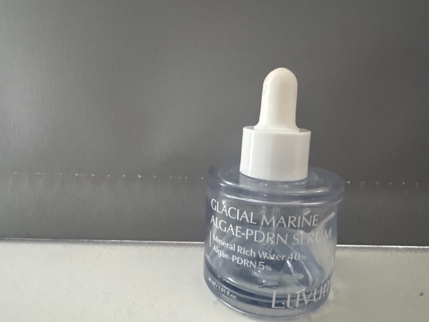 Customer photo review of Luvum Glacial Marine Algae-PDRN Gel Serum 30ml