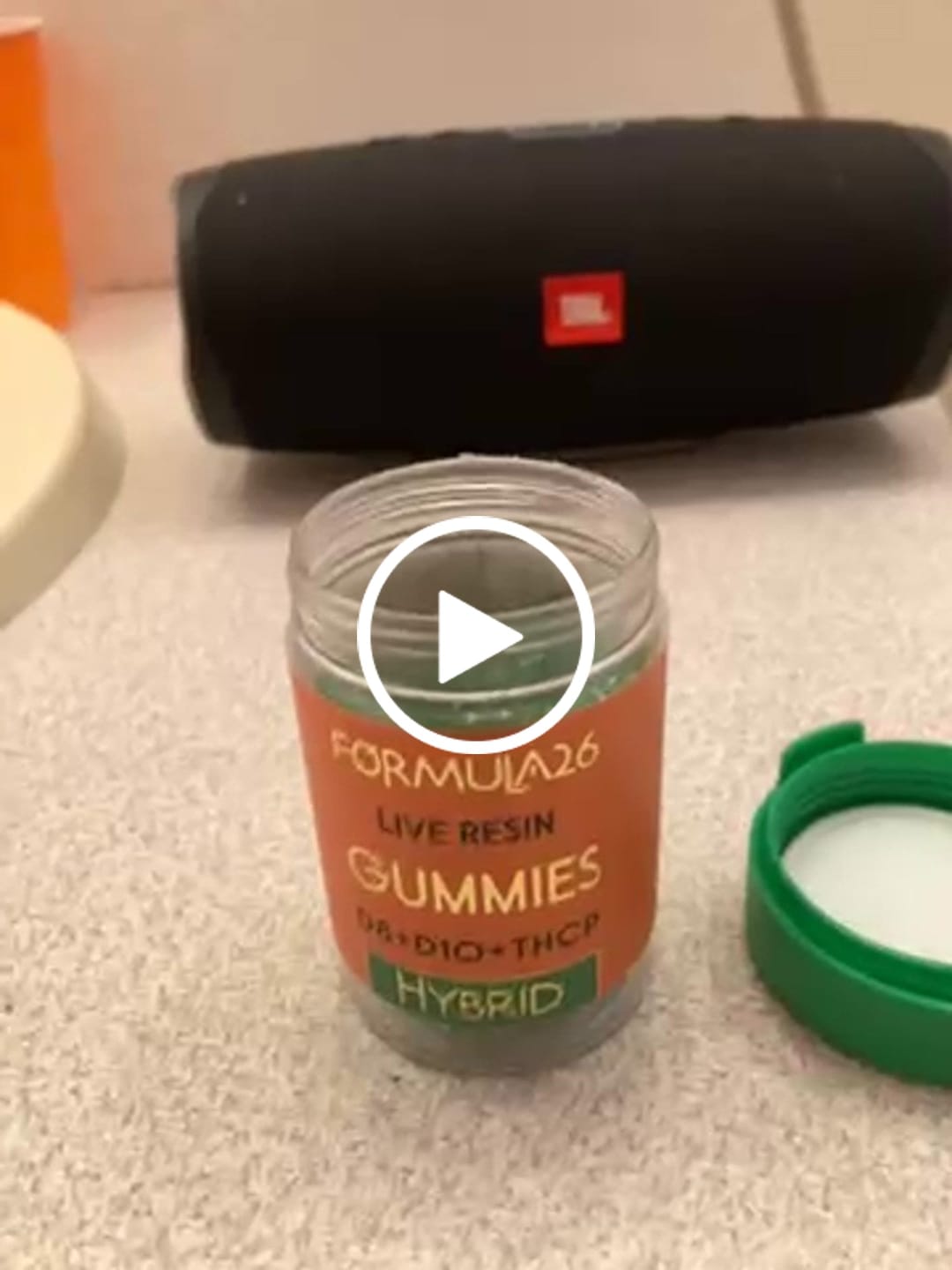 Customer video review of Cherry Lime Formula26 THC Gummies Hybrid Blend 3000MG 20 CT