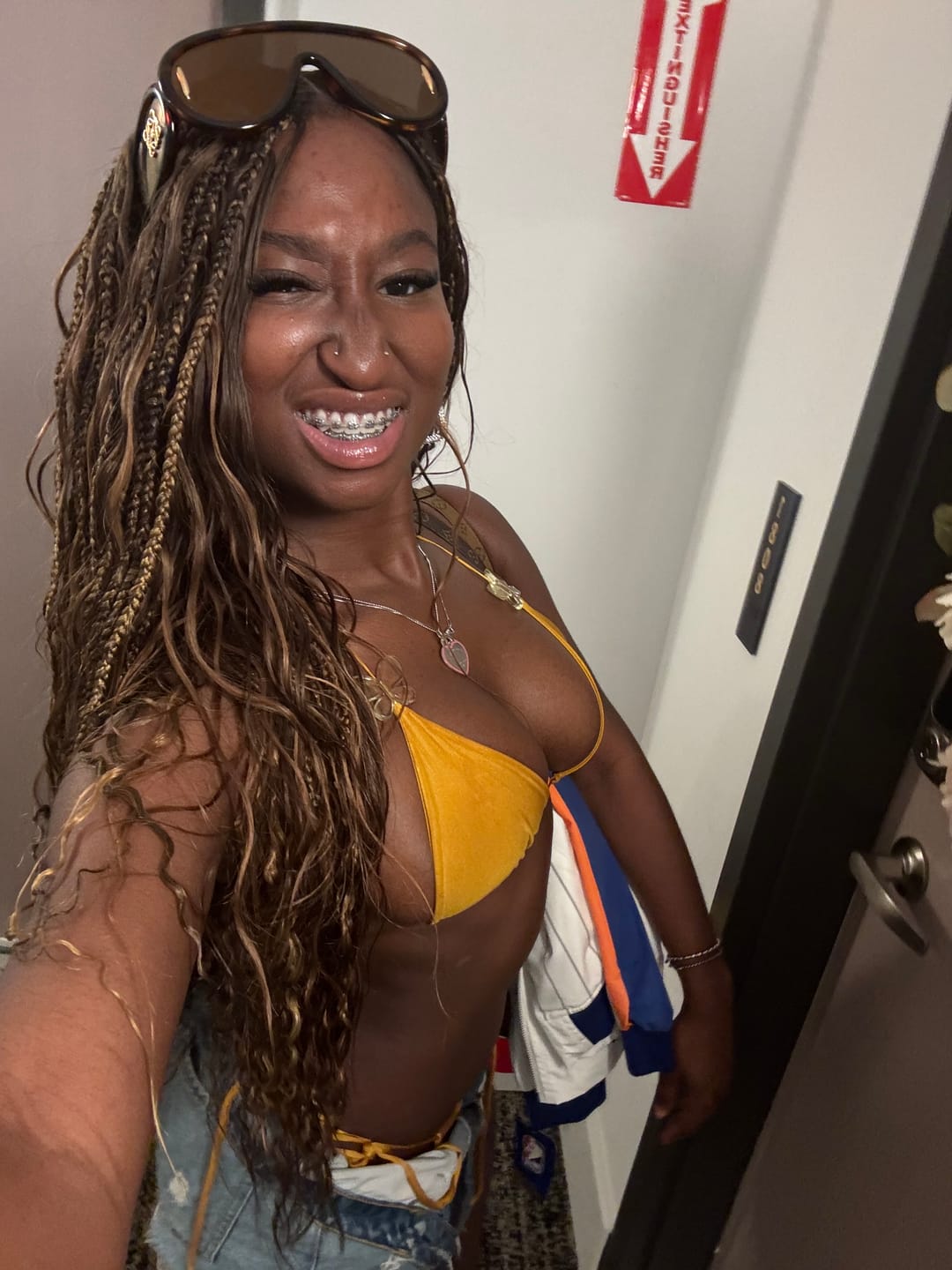 Customer photo review of #4/#30 Mix Color Blend Body Wave Bulk Human Braiding Hair