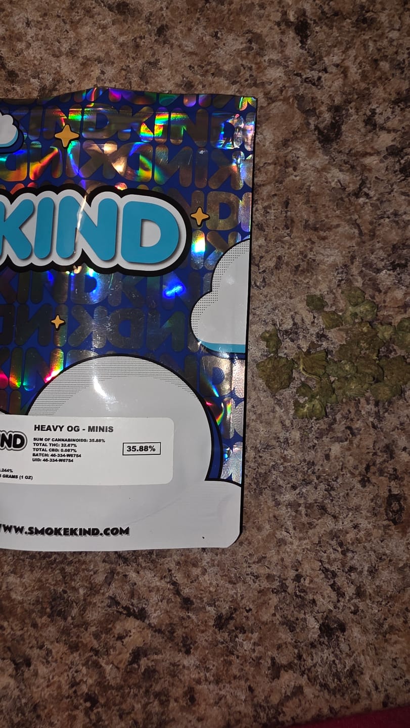 Customer photo review of Heavy OG - Minis - 28 Grams - Indica