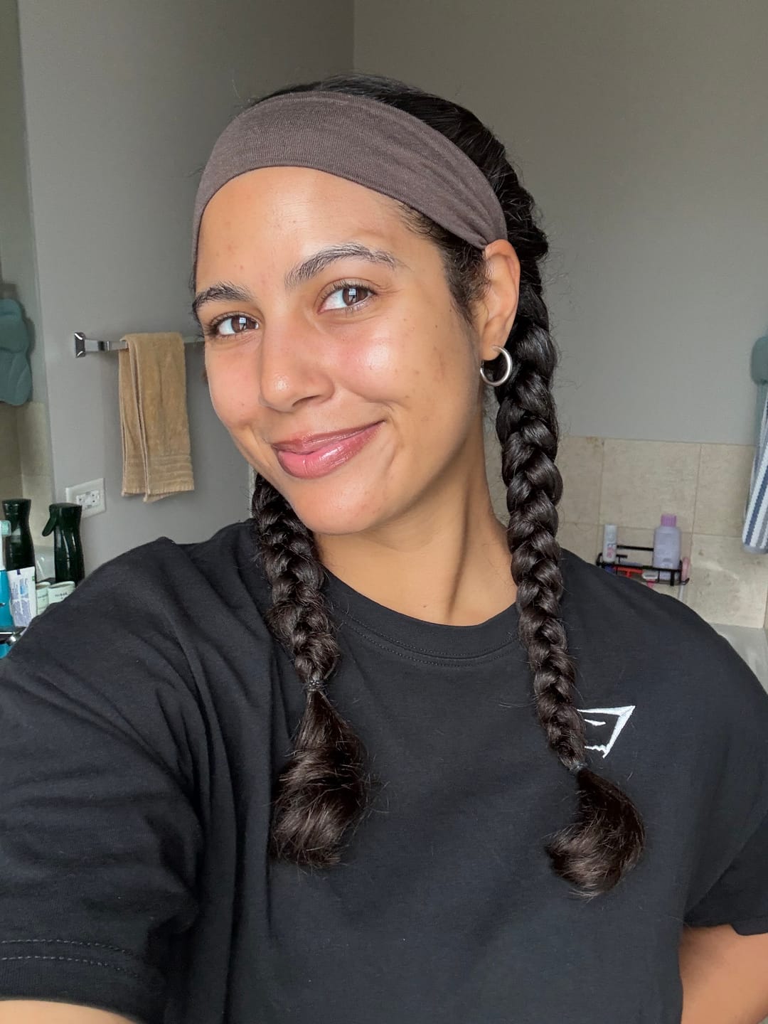 Customer photo review of No Sweat Headbands